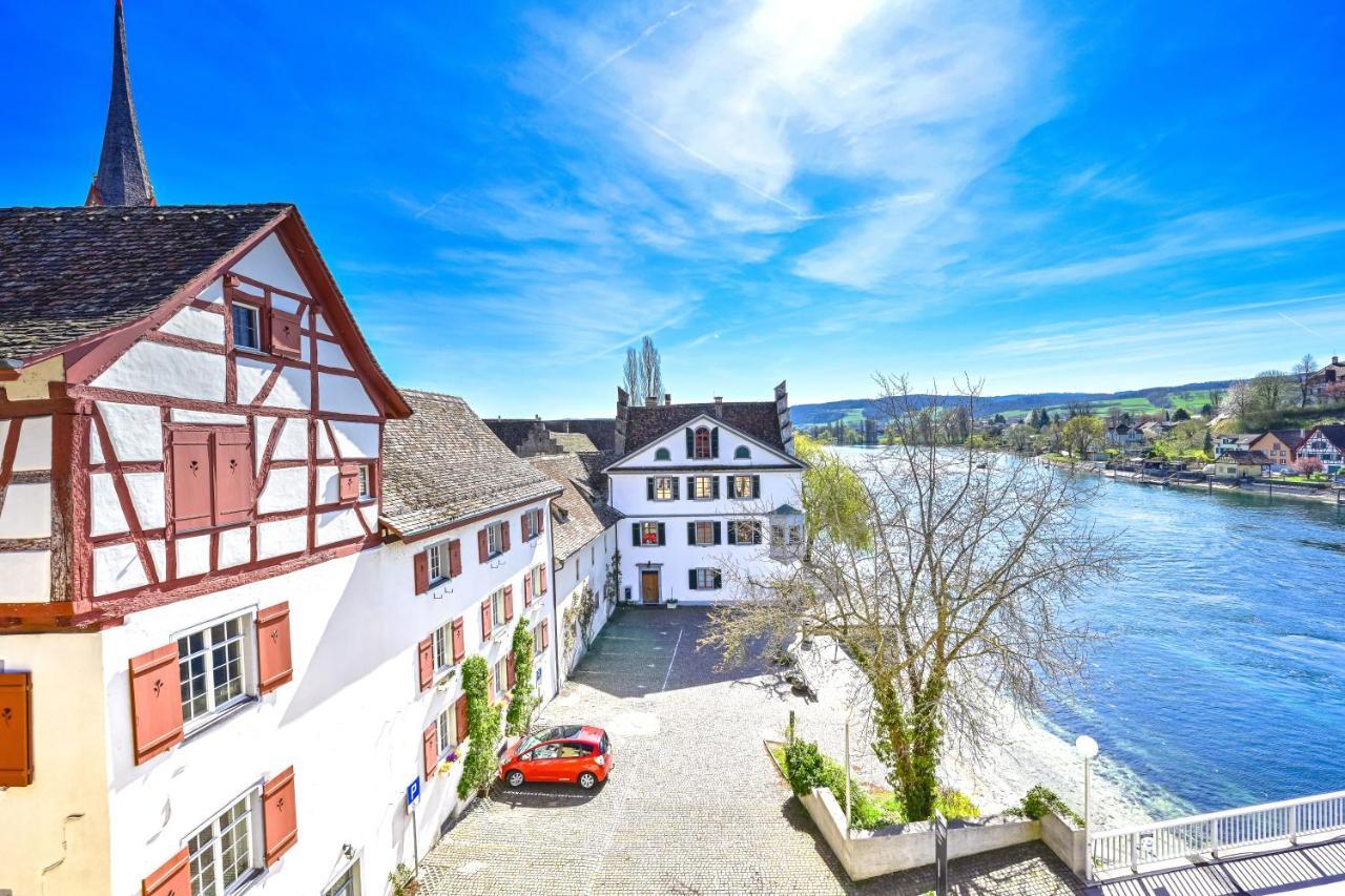 Hotel Rheinfels ชไตน์ อัม ไรน์ ภายนอก รูปภาพ